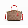 Сумка Coach через плечо (Gold/Tan/Carnation)